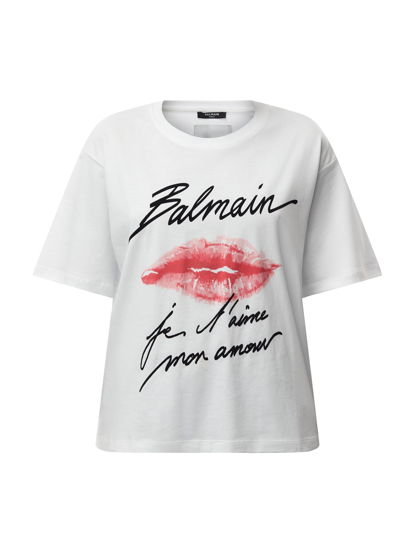Balmain Kiss Print T-Shirt