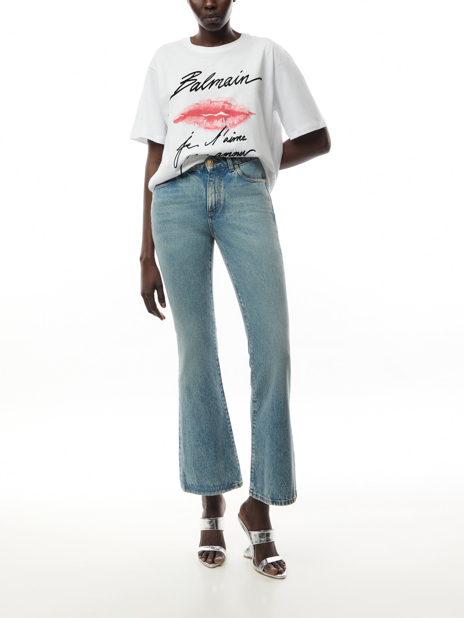 Flared Denim Jeans