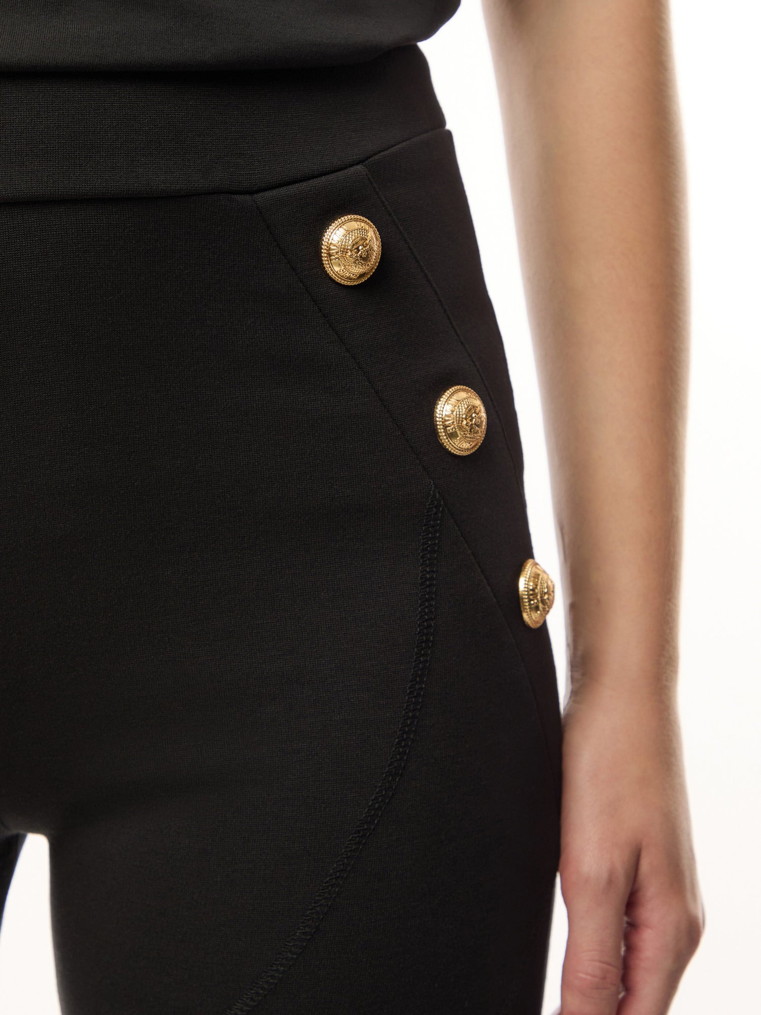 6 Button Jersey Leggings
