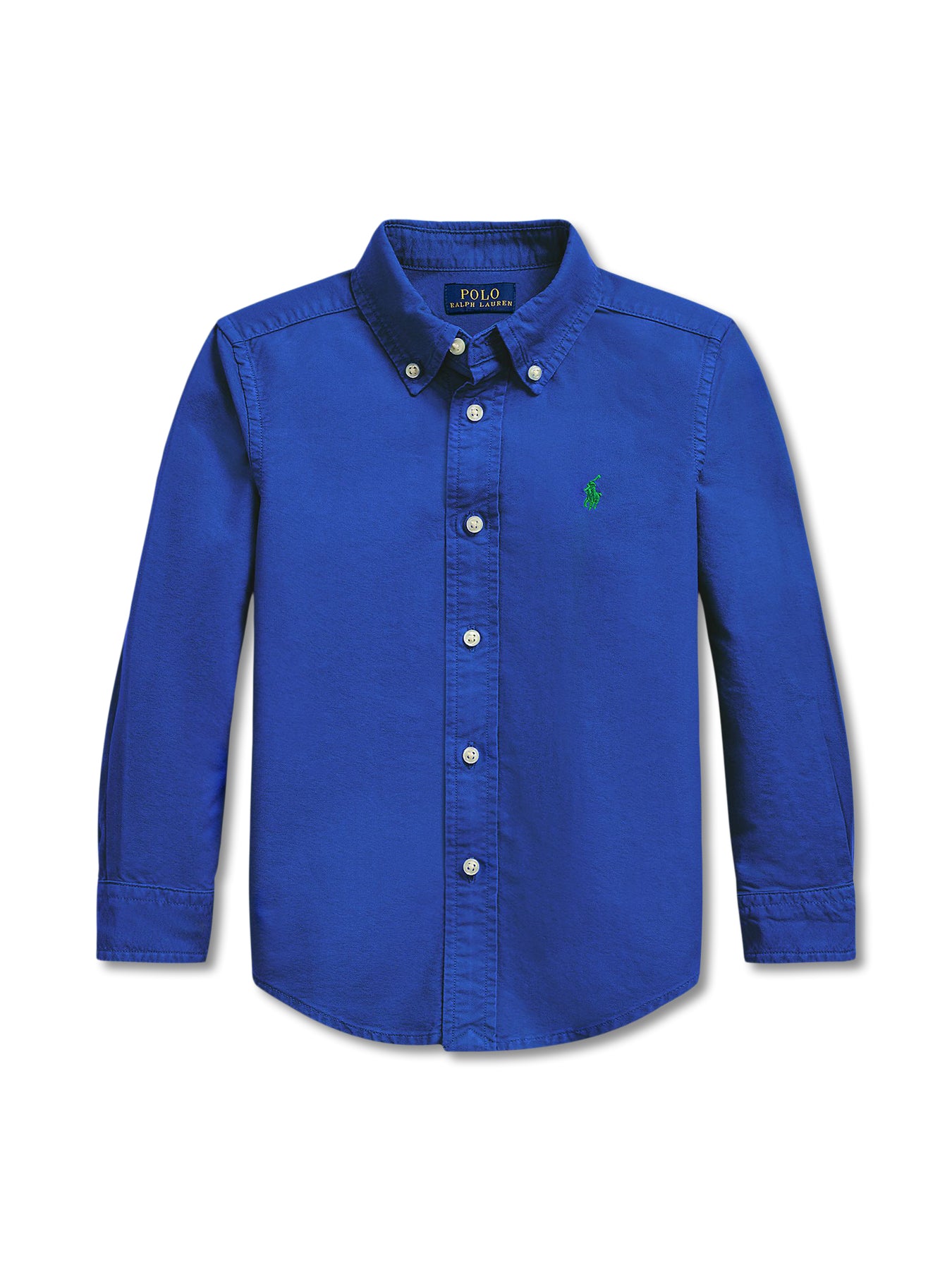 Garment-Dyed Cotton Oxford Shirt
