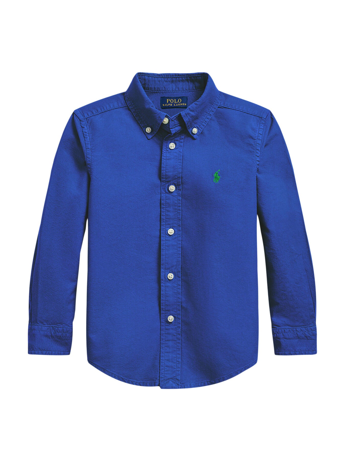 Garment-Dyed Cotton Oxford Shirt