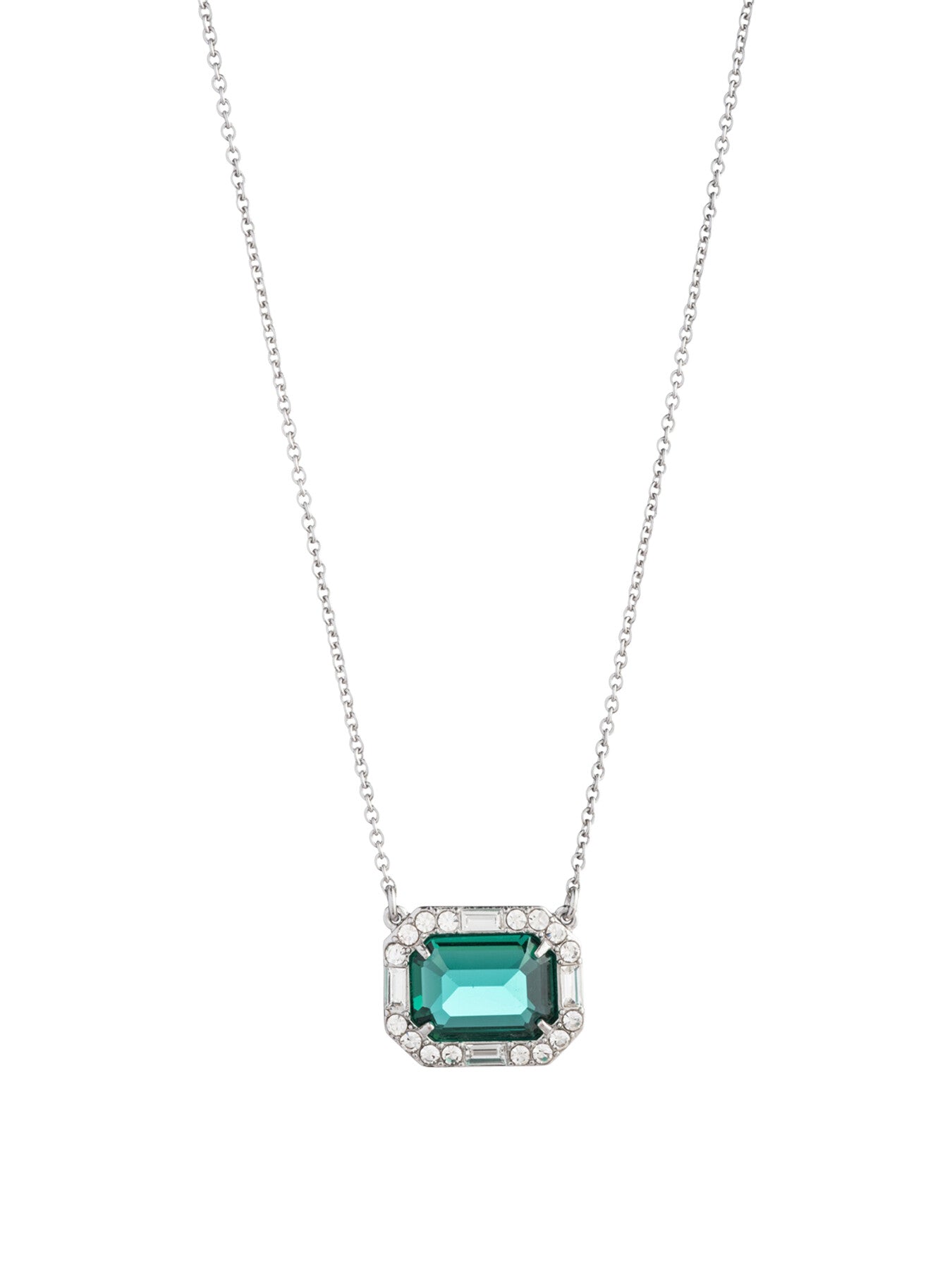 Emerald Pendant Necklace