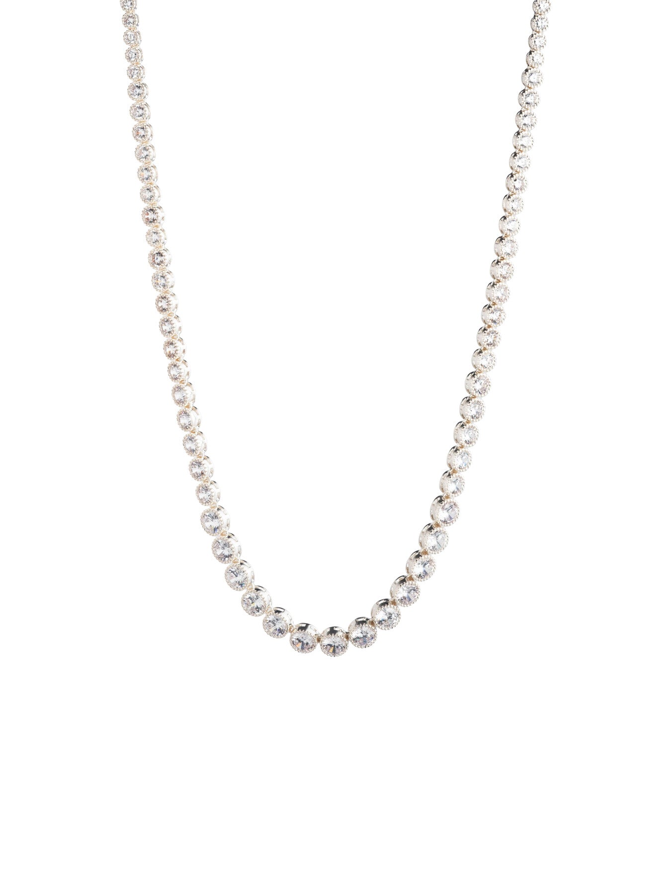 CZ Tennis Collar Necklace