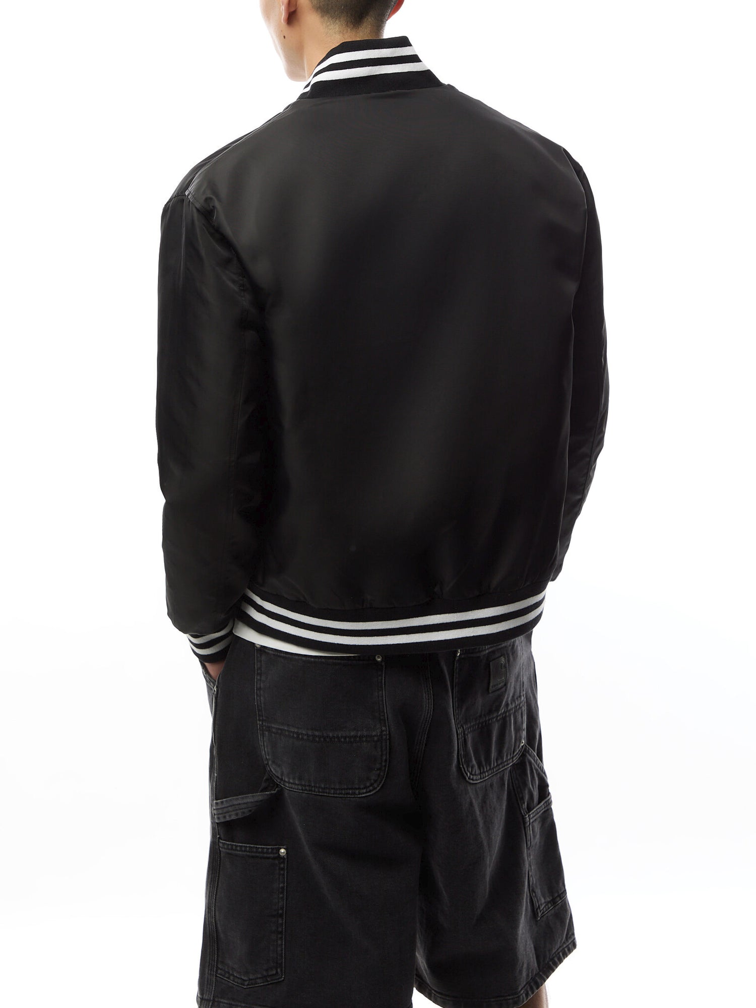 NYP Nylon Varsity Jacket