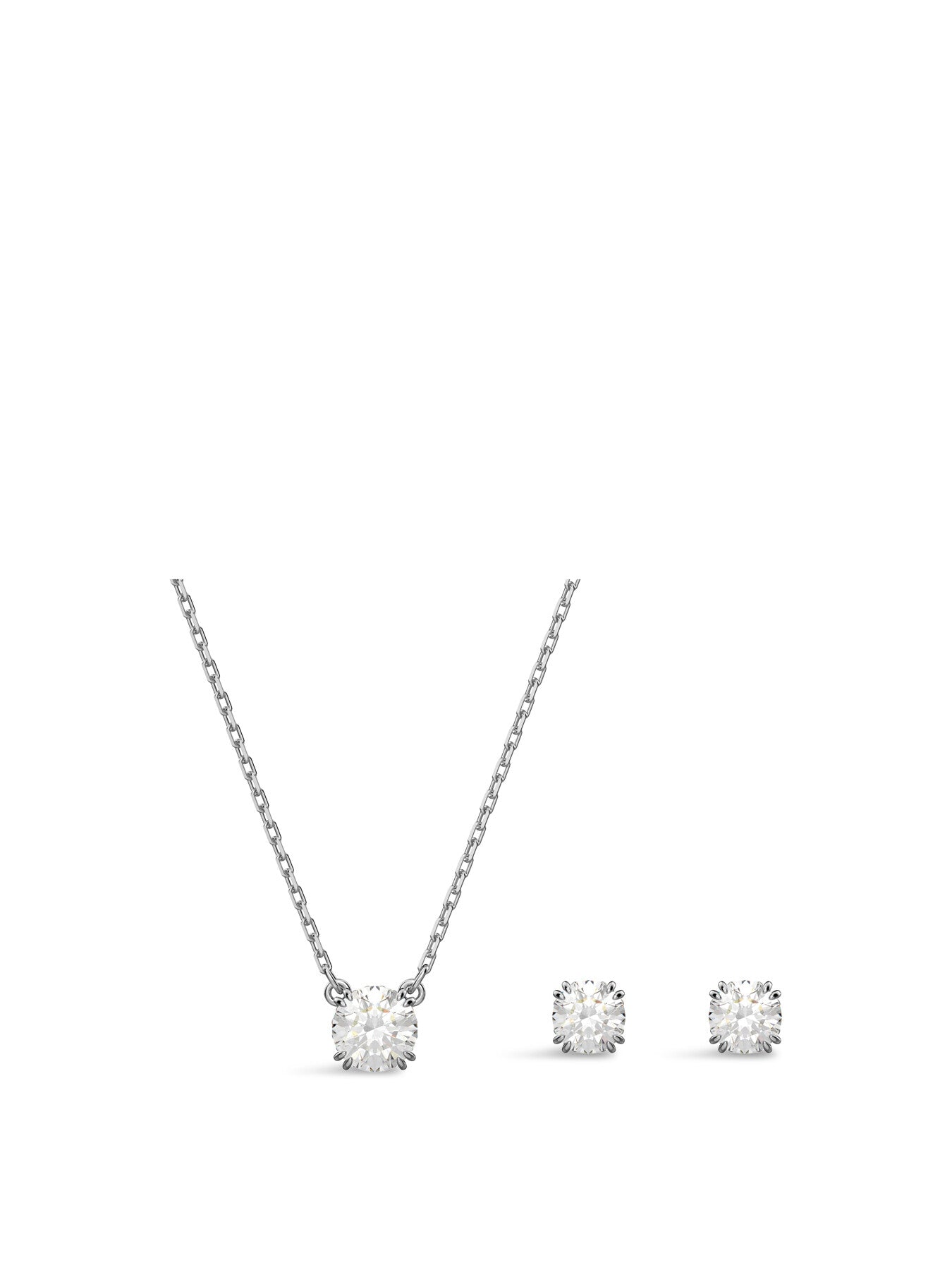 Stilla Round Cut Jewellery Set