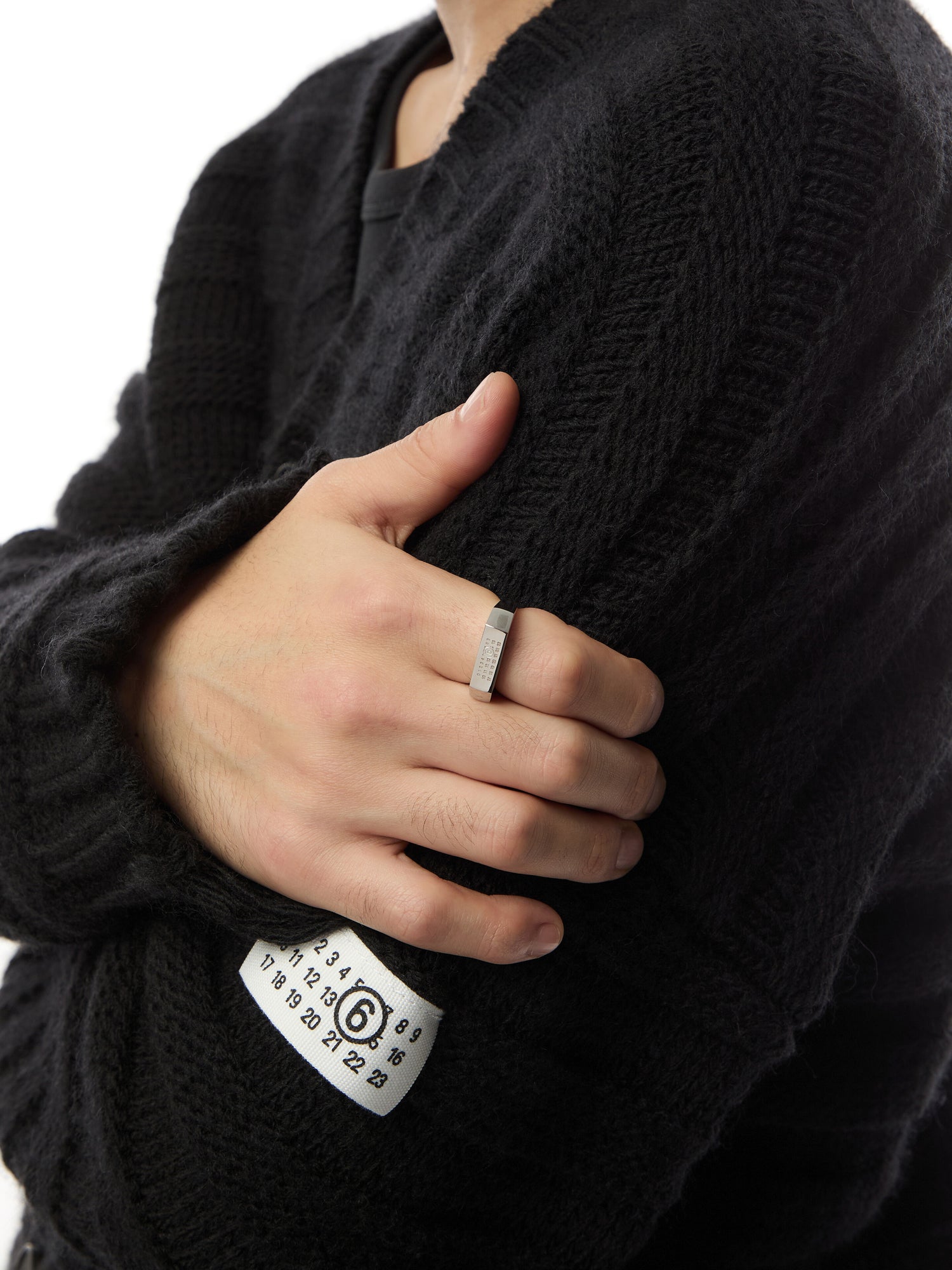 Minimal Logo Signature Numbers Ring