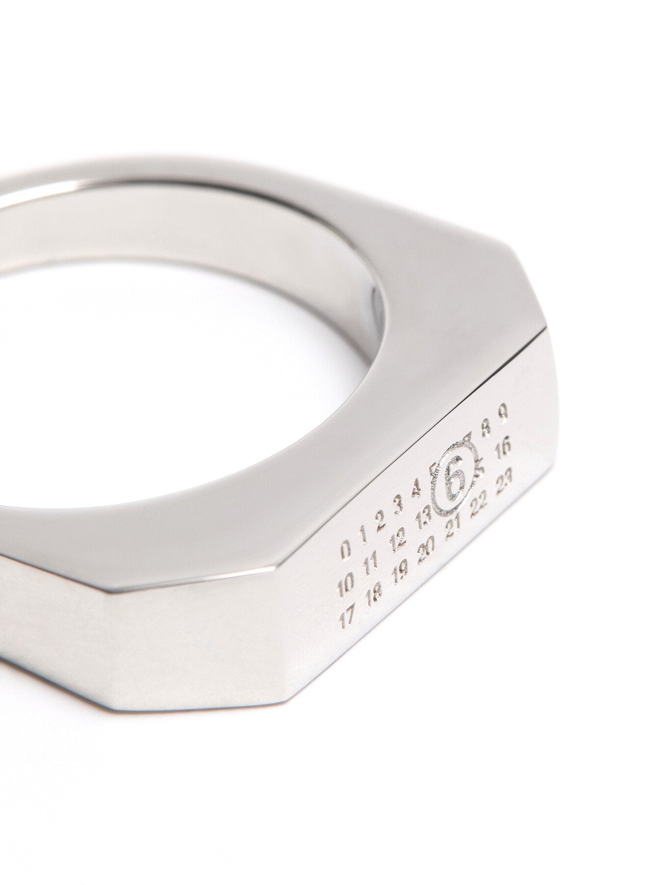 Minimal Logo Signature Numbers Ring