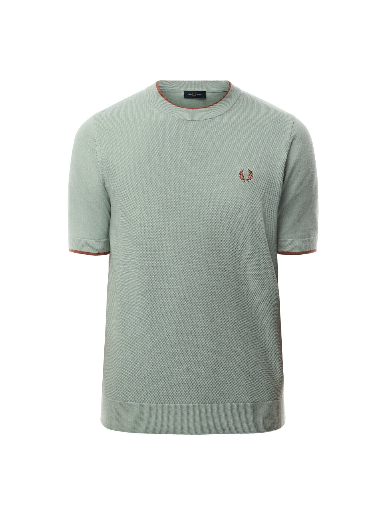 Texture Front Knitted T Shirt