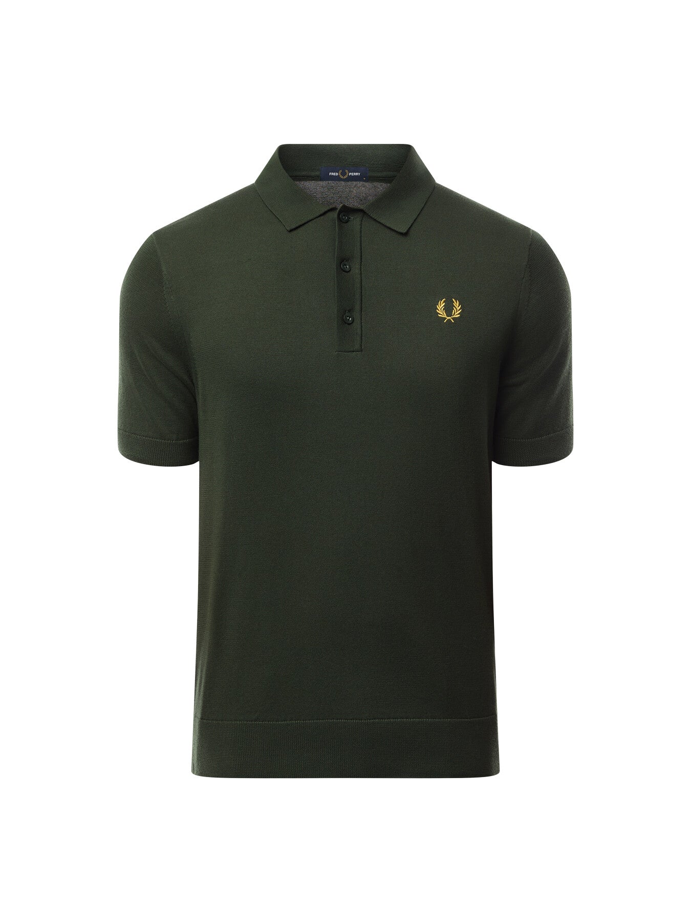 Knitted Short Sleeve Polo Shirt