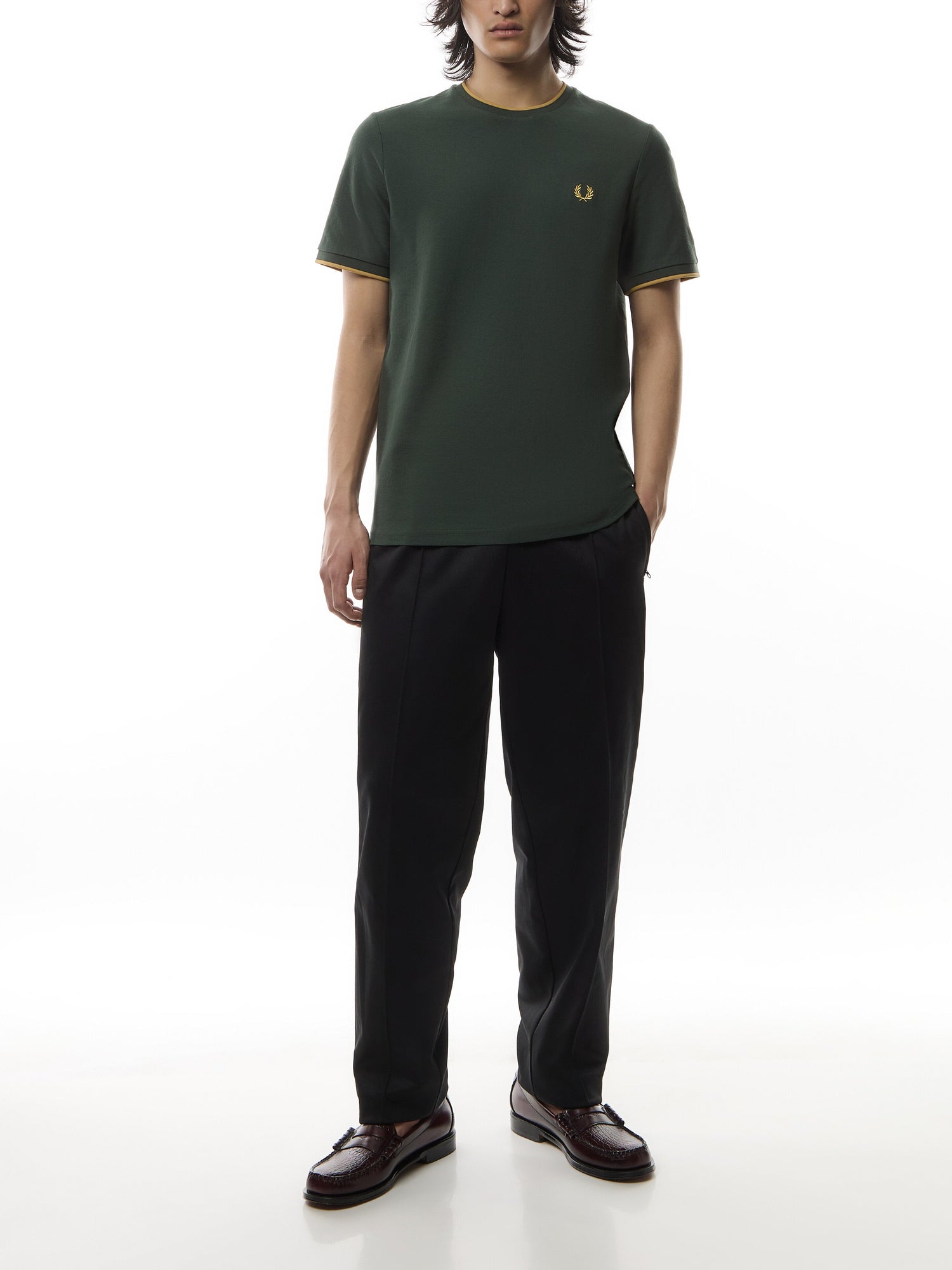 Crepe Pique T Shirt