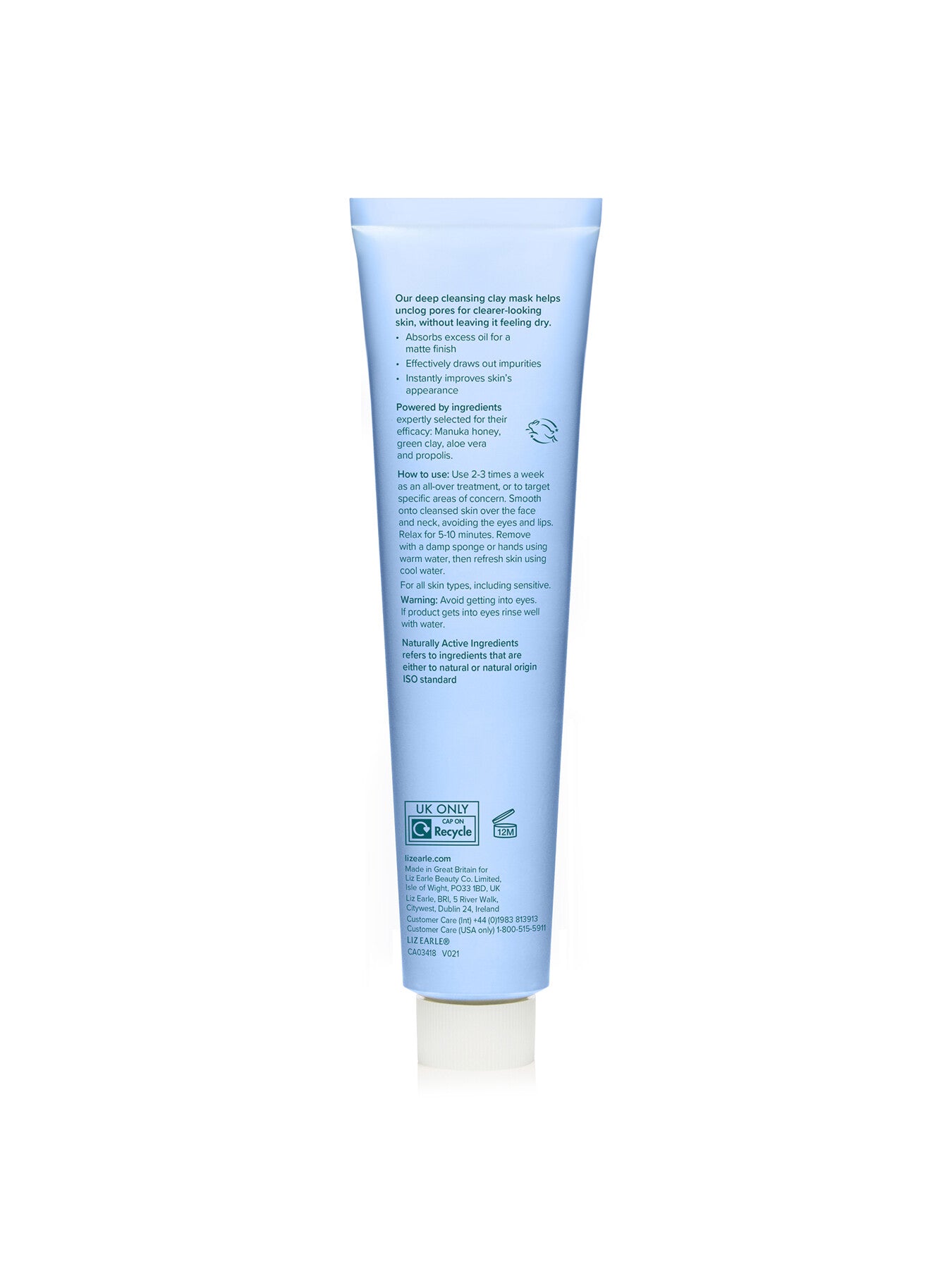 Deep Cleansing Clay Mask 75ml