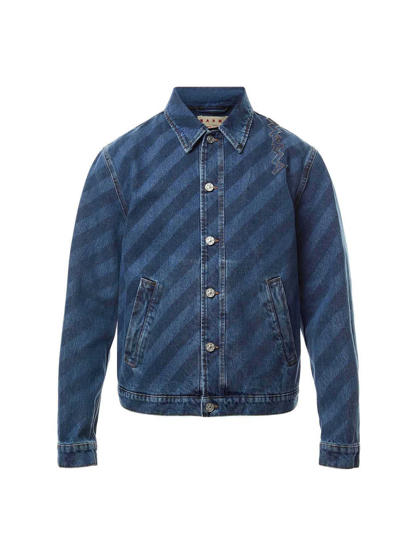 Graphic Denim Jacket