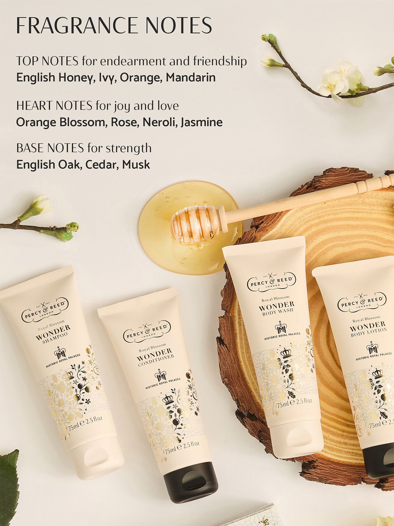 Royal Blossom Hair Body Wonders Collection
