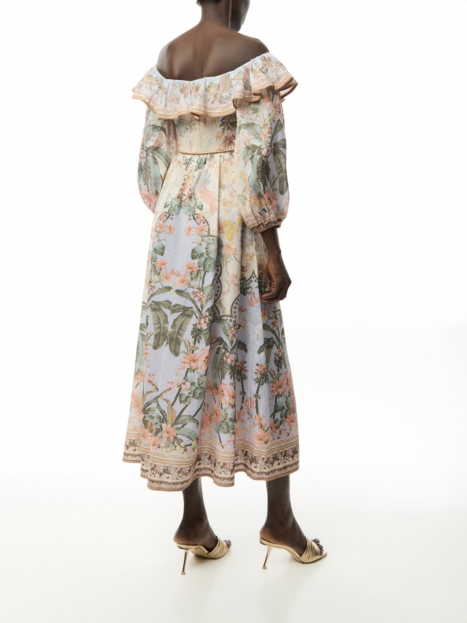 Wylie Off-Shoulder Midi Dress