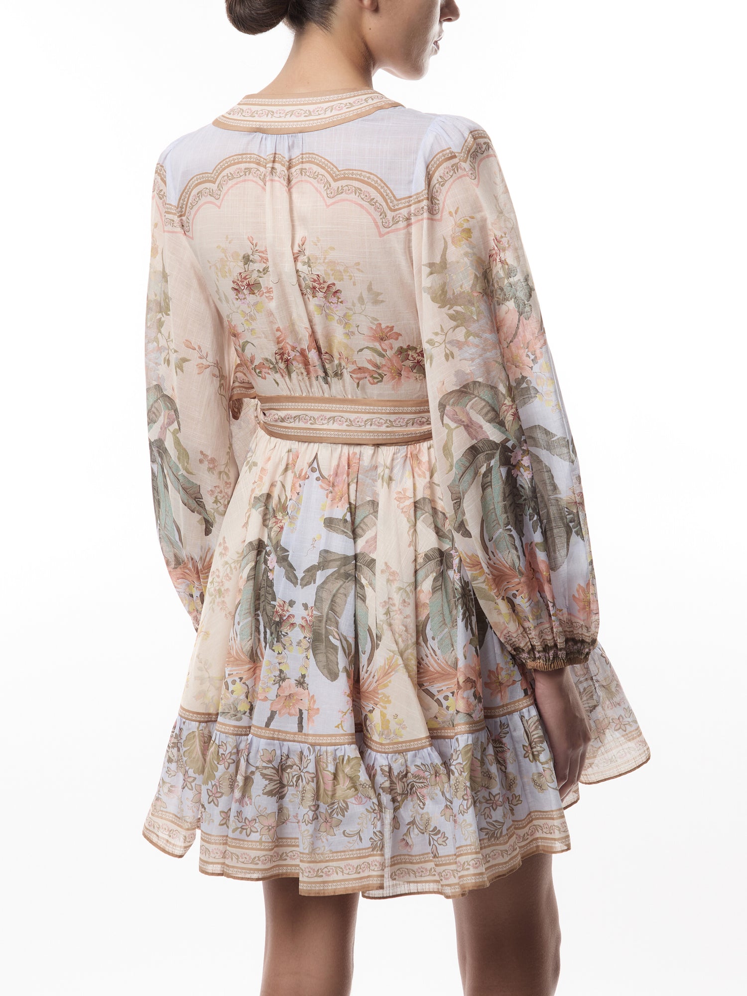 Wylie Mini Wrap Frill Dress
