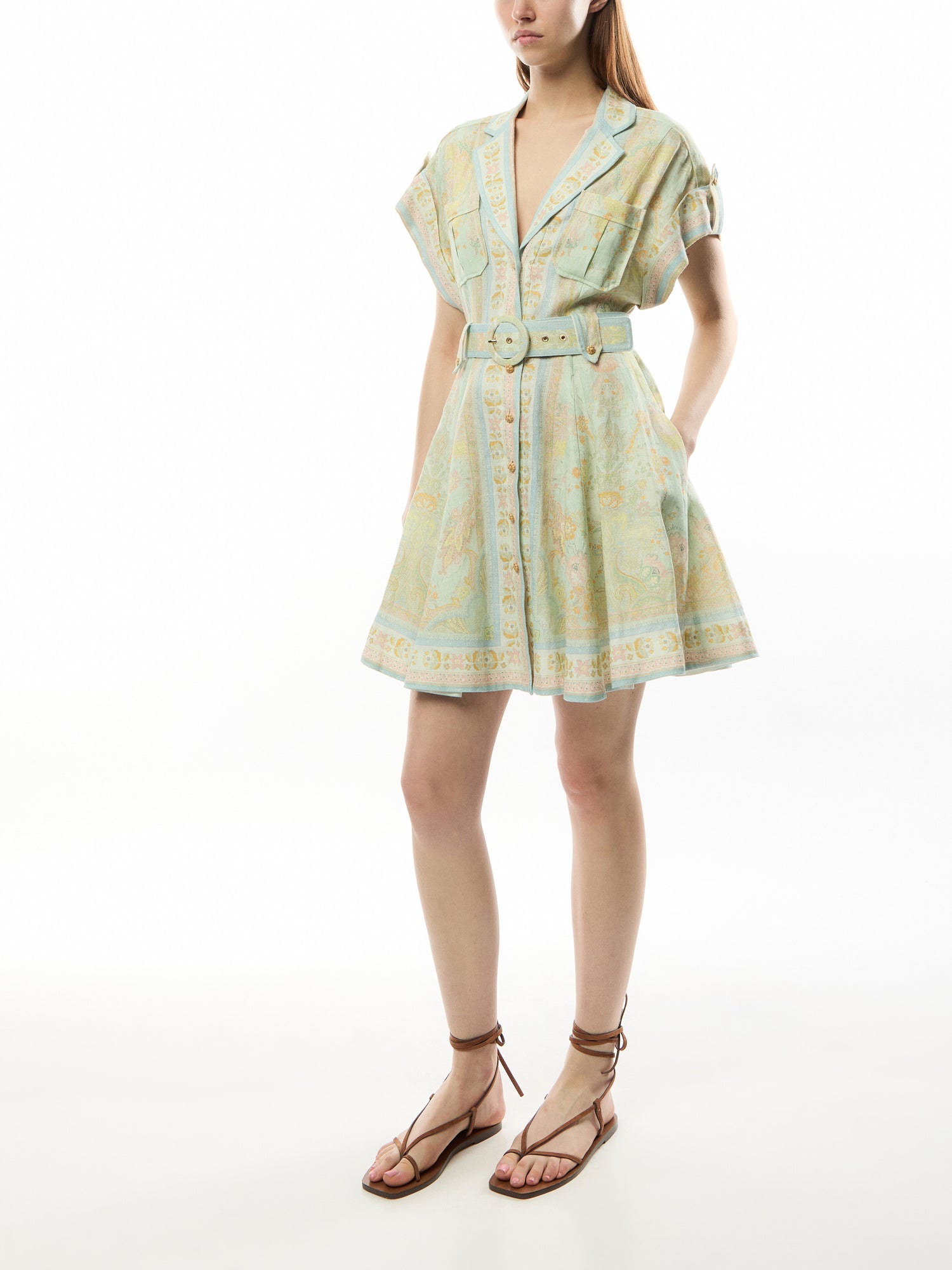 Acacia Mini Shirt Dress