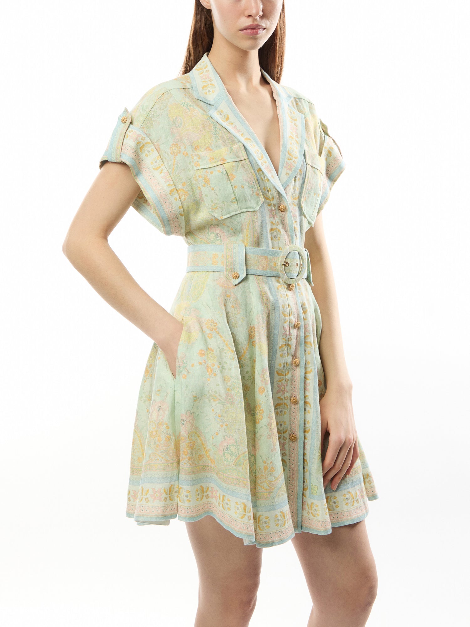 Acacia Mini Shirt Dress