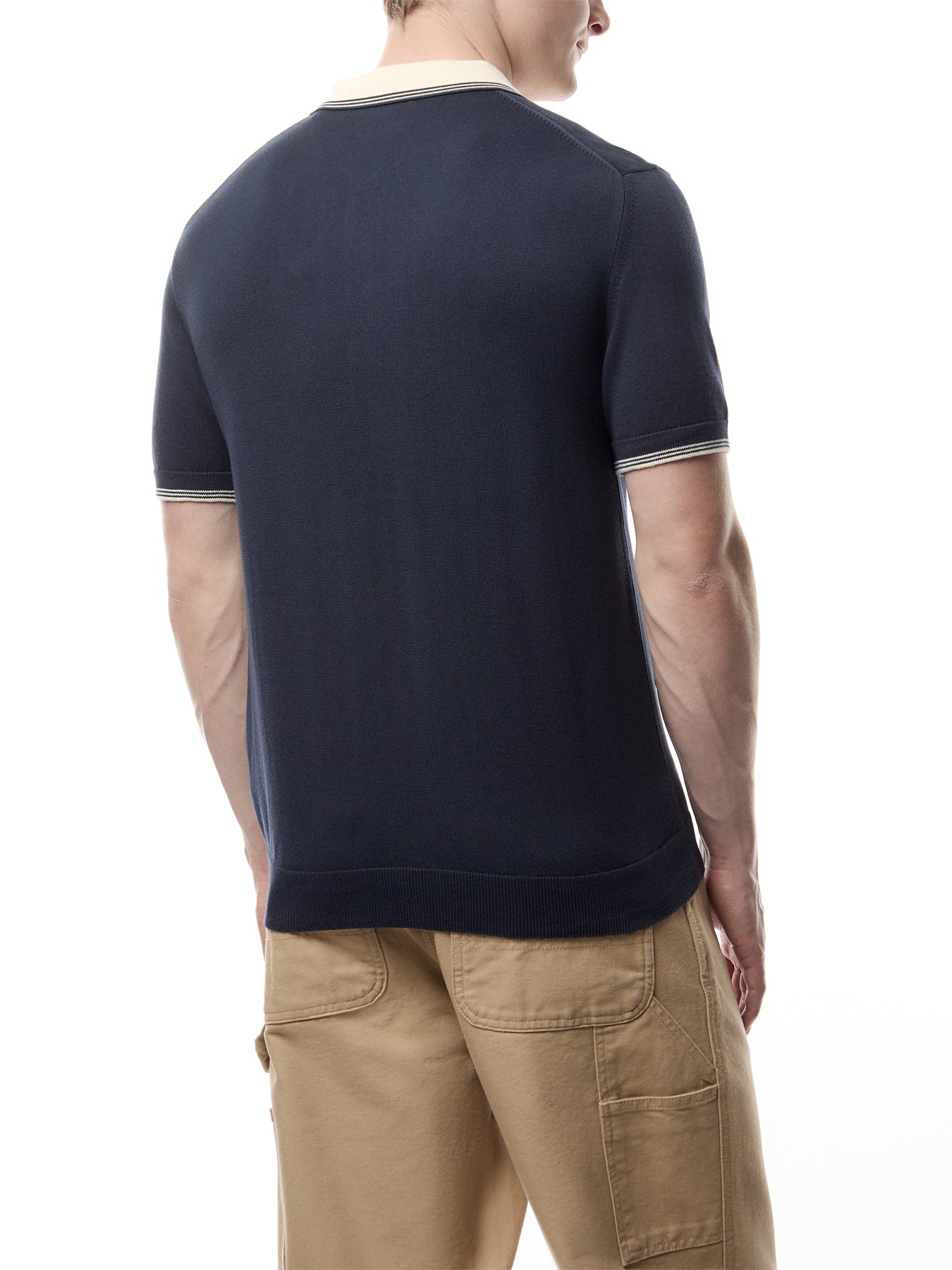 Modal Blend Knitted Polo