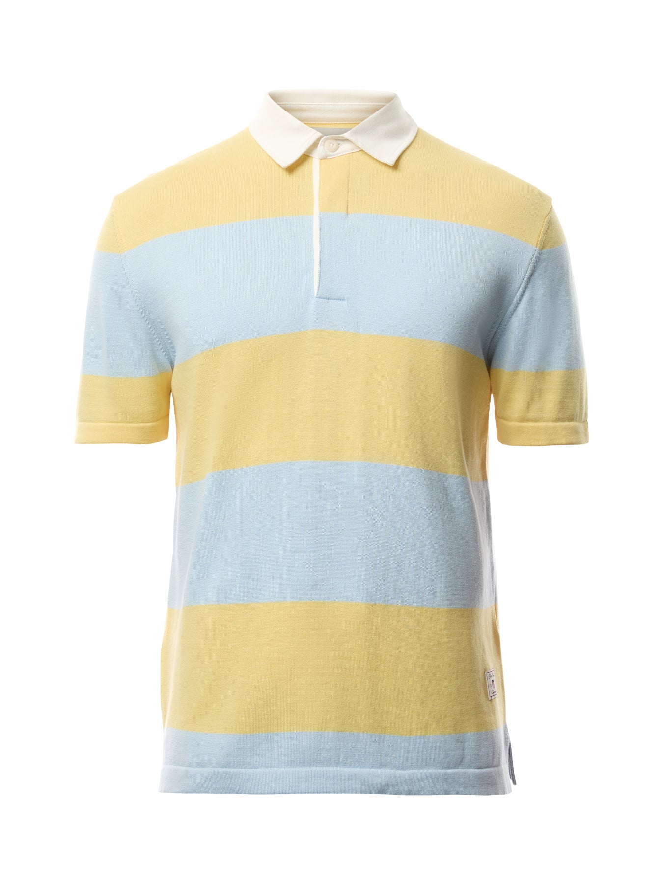 Striped Cotton Polo Shirt