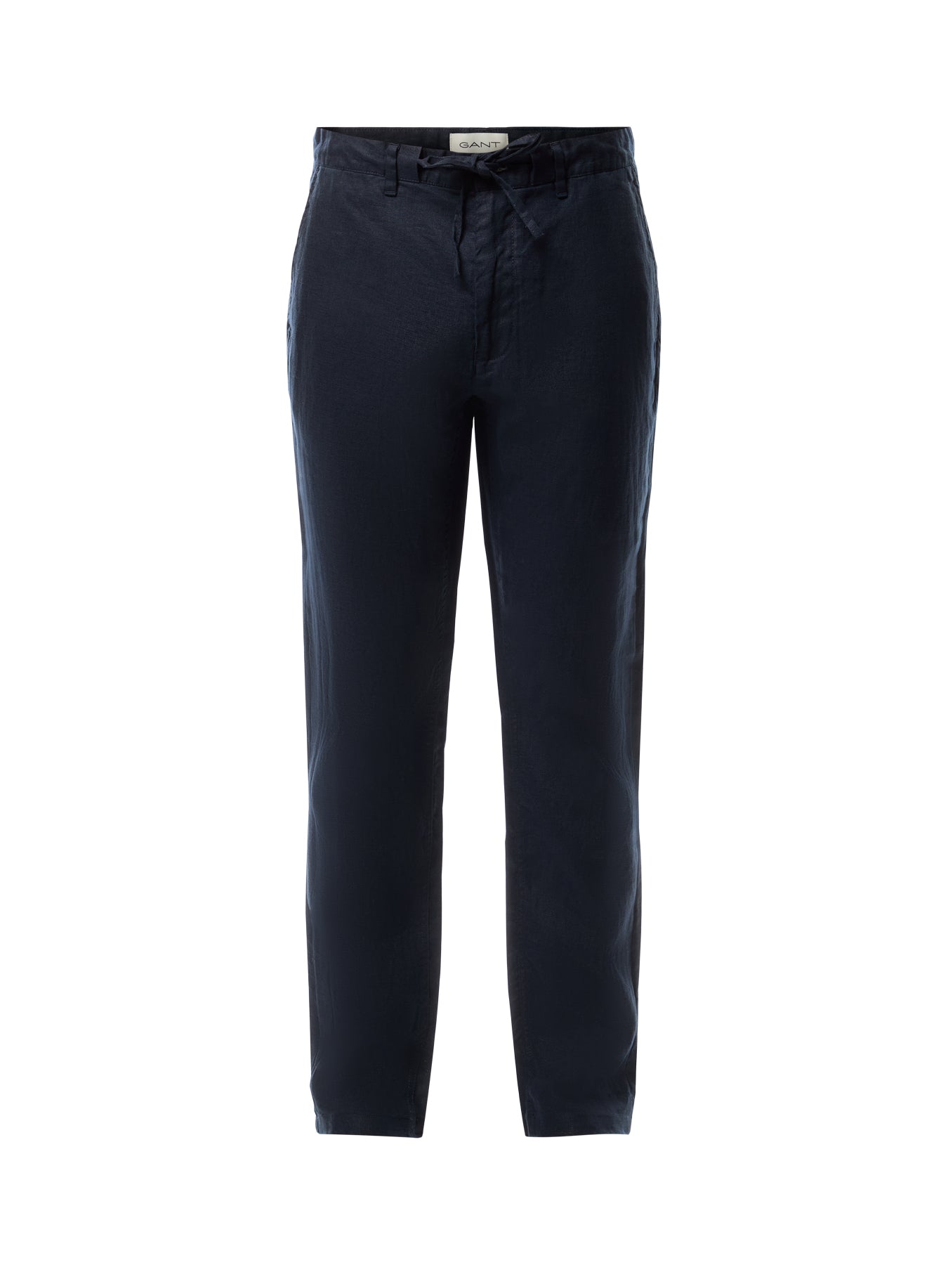 Relaxed Fit Linen Drawstring Pants