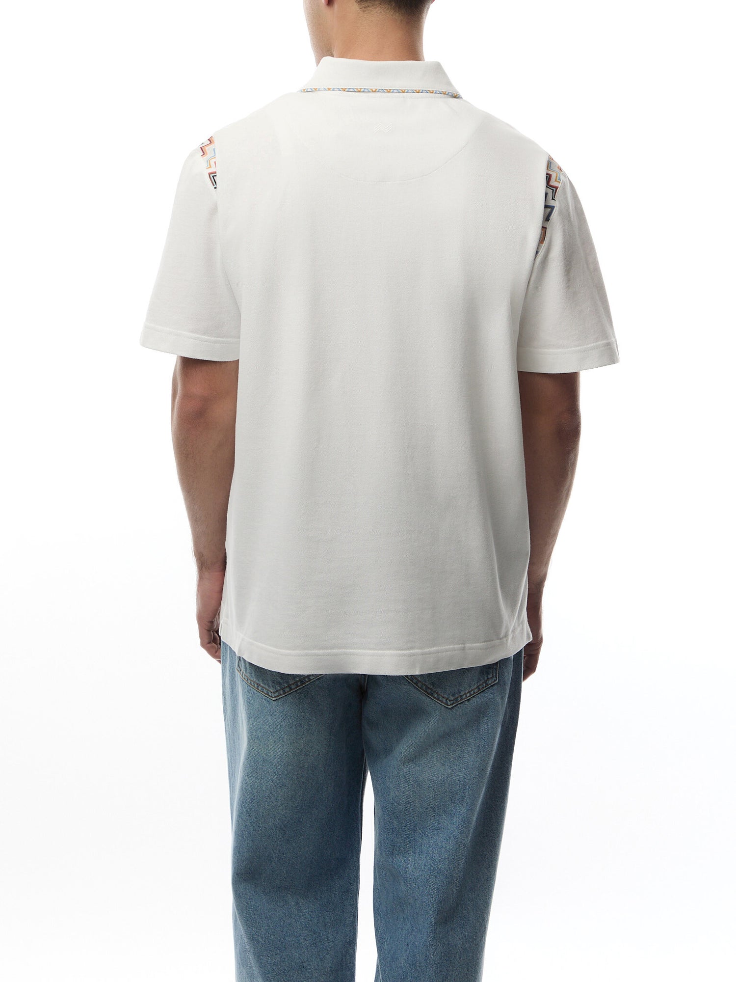 Zig Set in Pique Polo Shirt