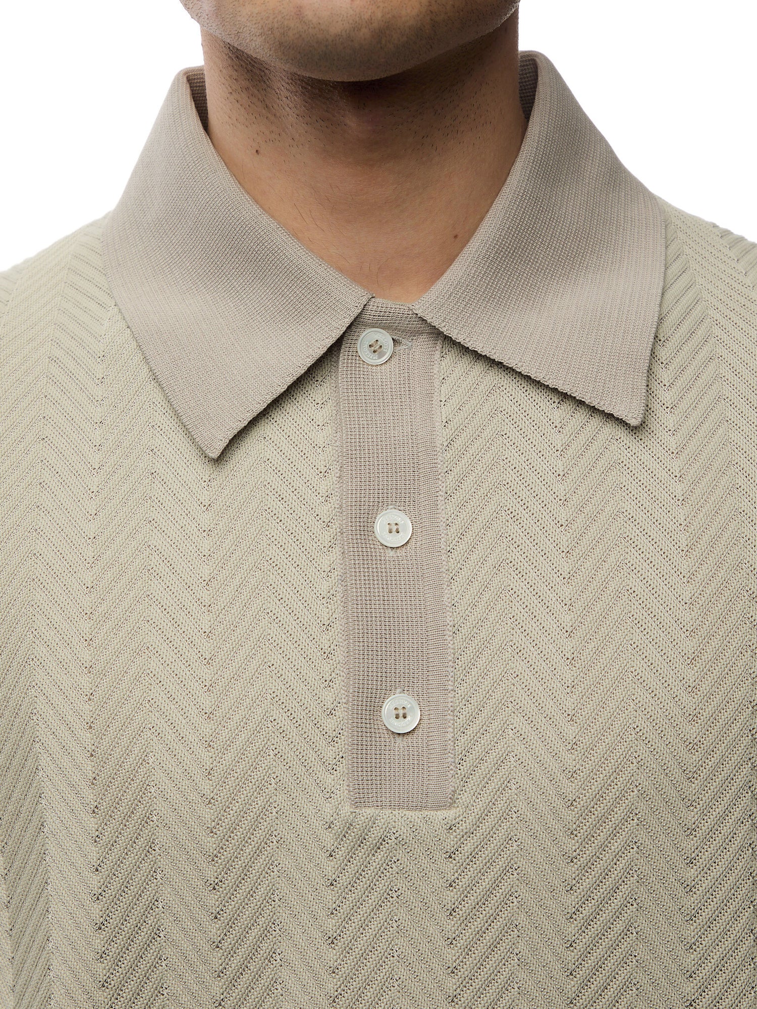 Tonal Silver Lining Polo