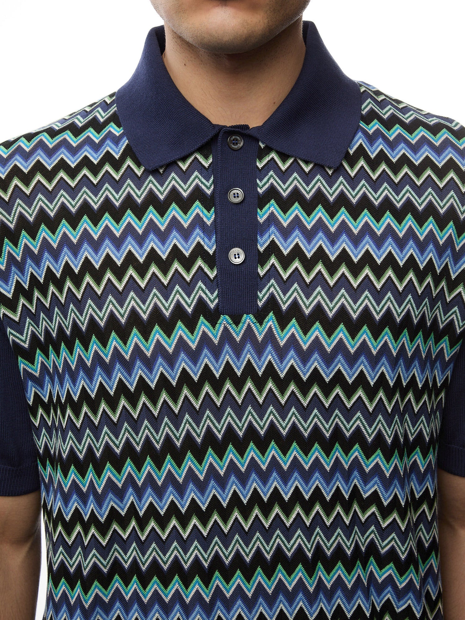 Zig Zag Knit Shirt