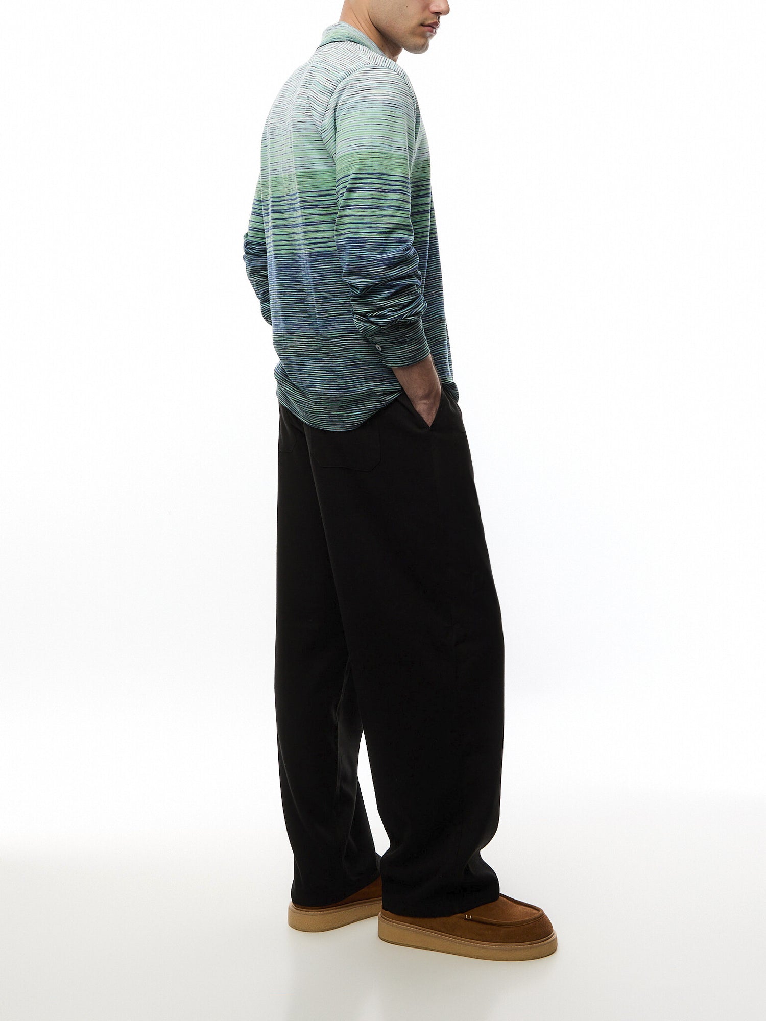 Space Dye LS Polo