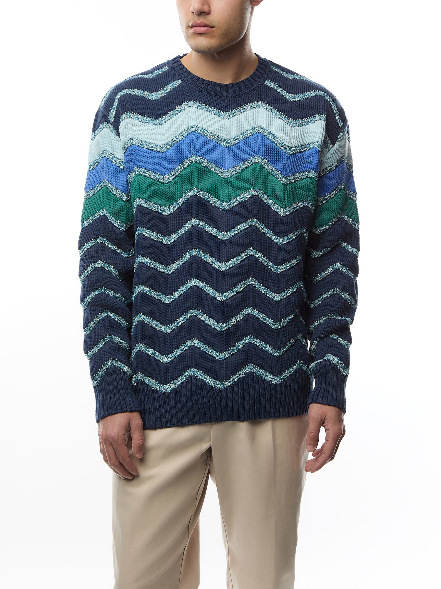 Heavy Knit Crew Neck