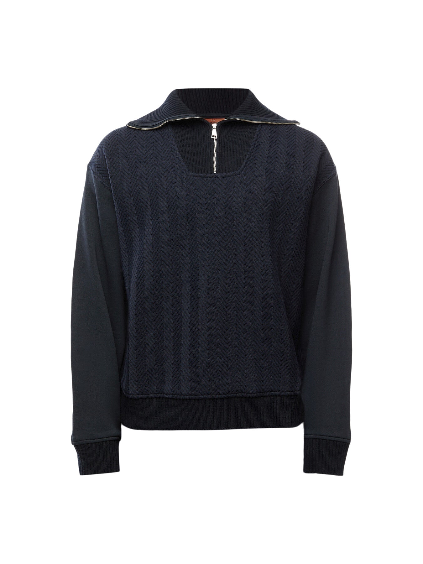 Zig Insert Half Zip Sweatshirt