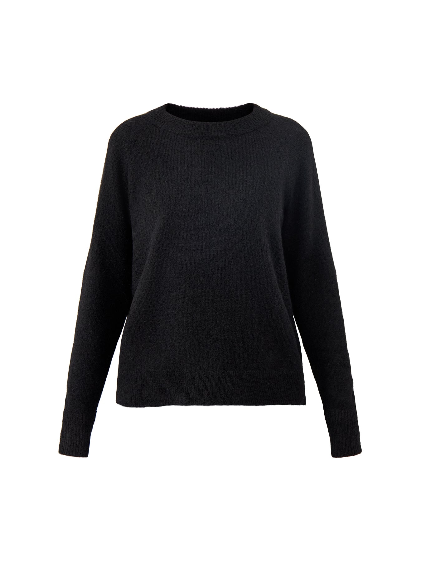 Lulu Long Sleeve Black Knit