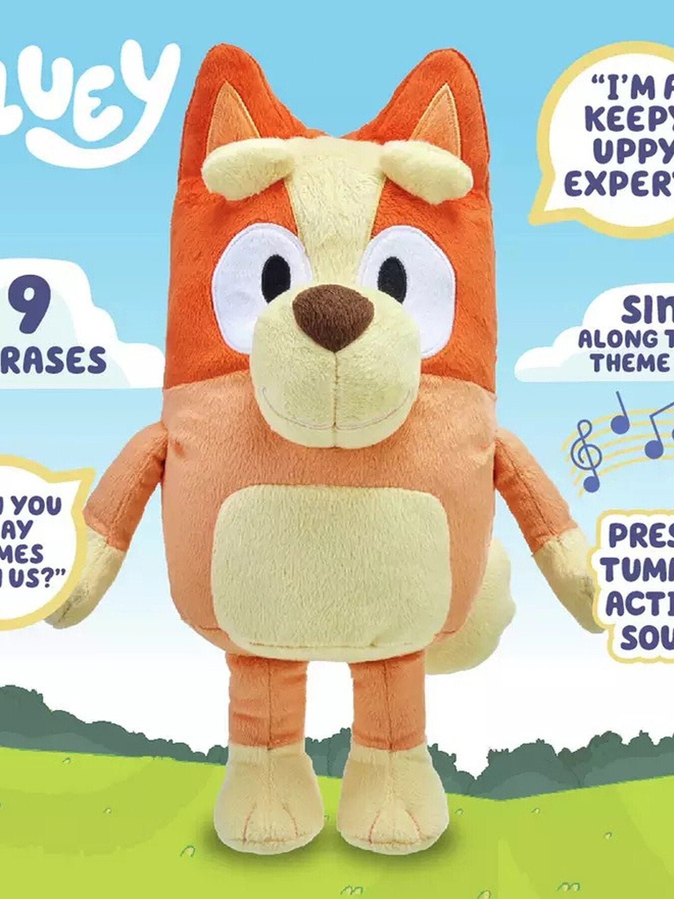 Blueys Talking Bingo Plush