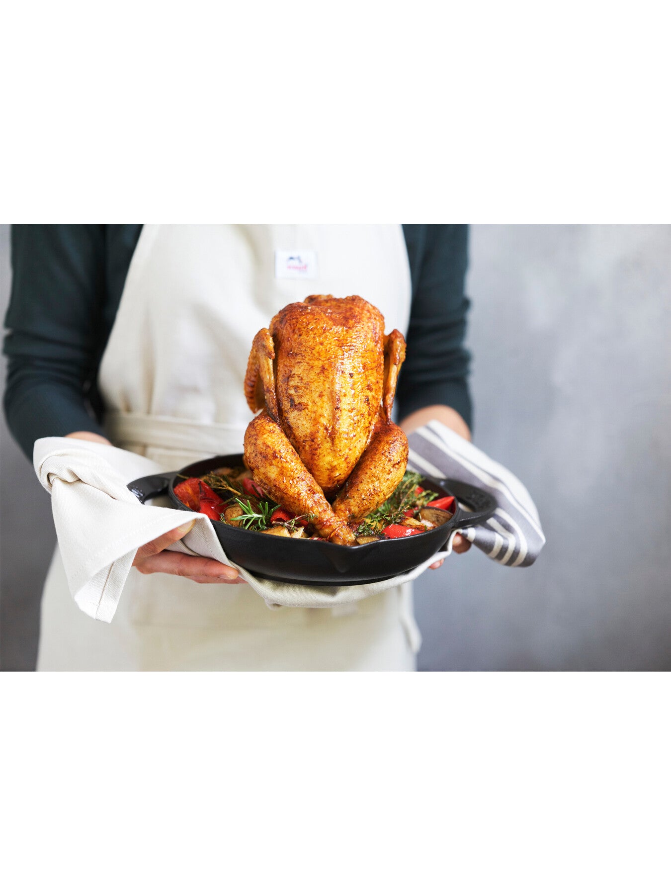 Round Cast Iron Roaster Cocotte