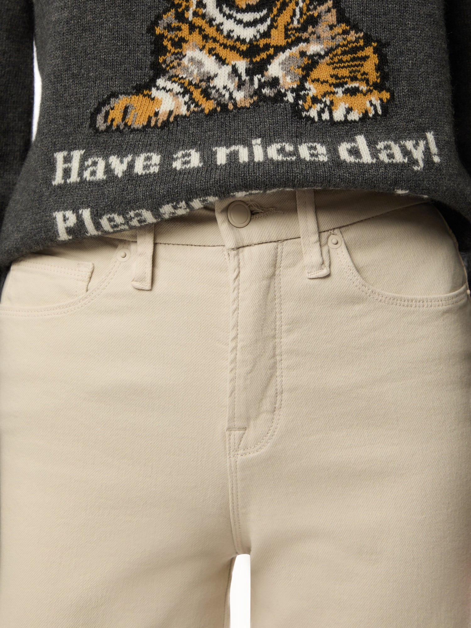 Good Waist Palazzo Crop Jeans