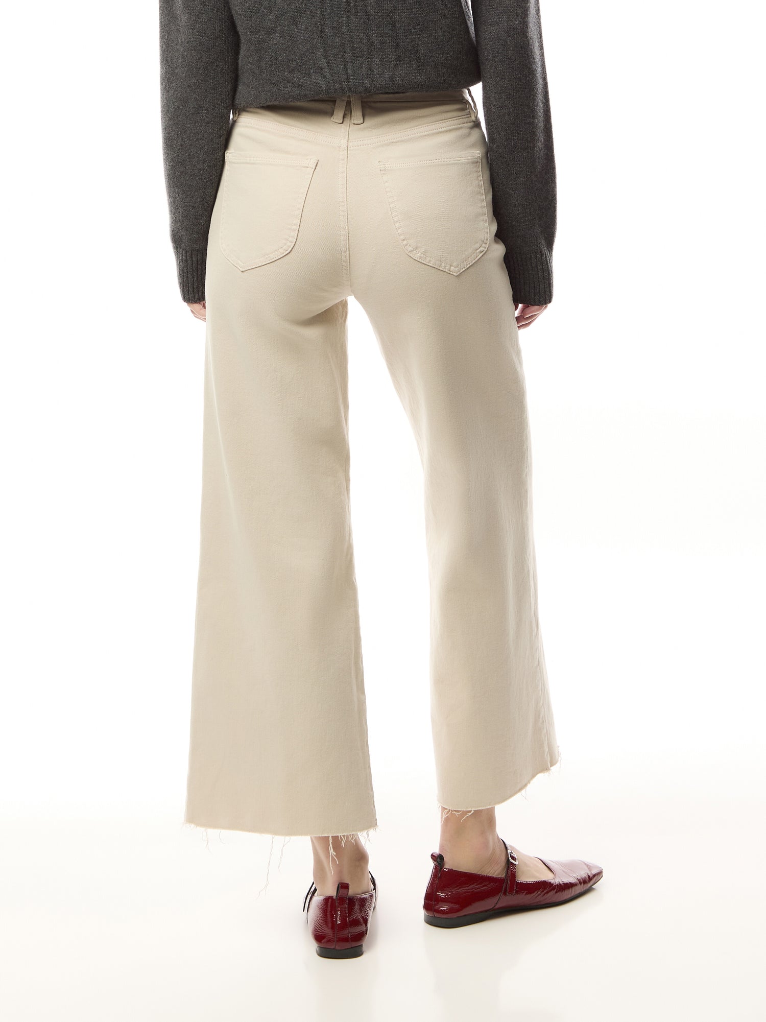 Good Waist Palazzo Crop Jeans