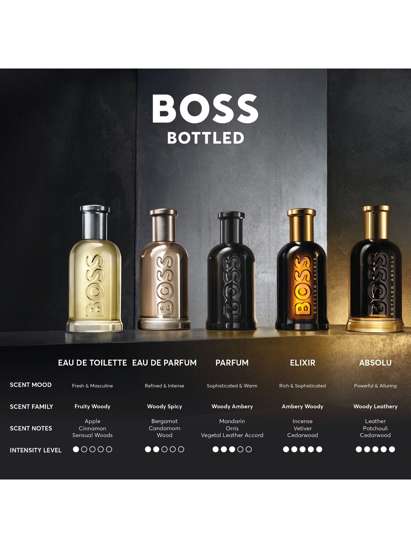 BOSS Bottled Absolu Parfum Intense for Men 100ml