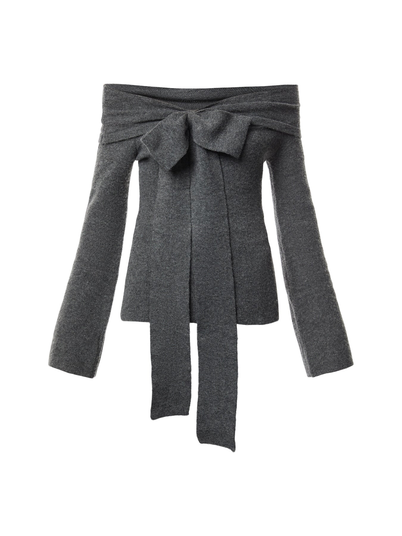 Tilda Bardot Bow Knit Top