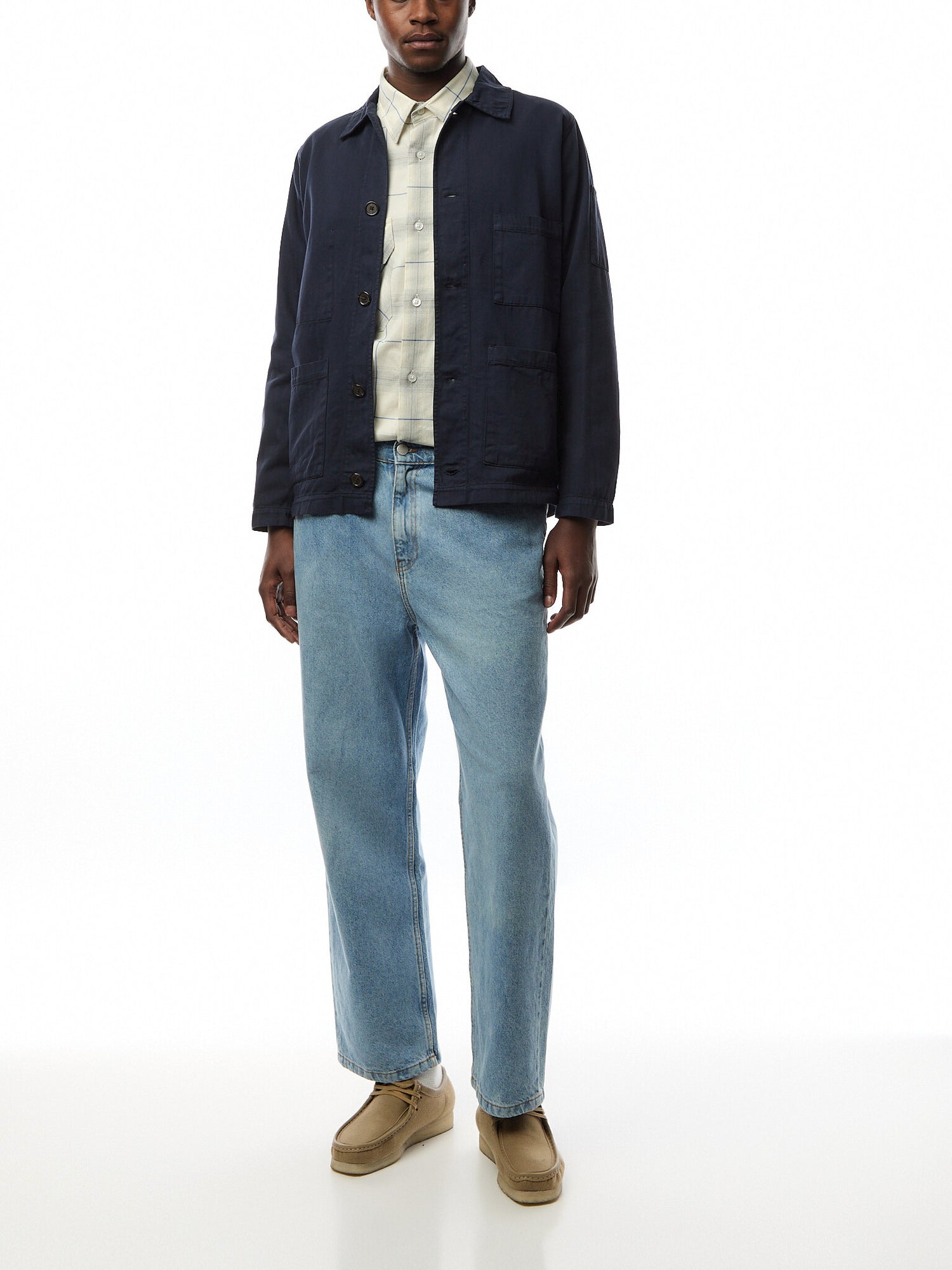 Herringbone Coverall Jacket