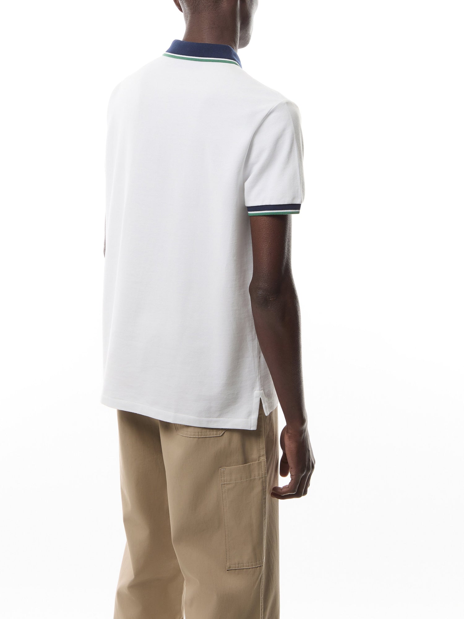 Custom Slim Fit Mesh Polo Shirt