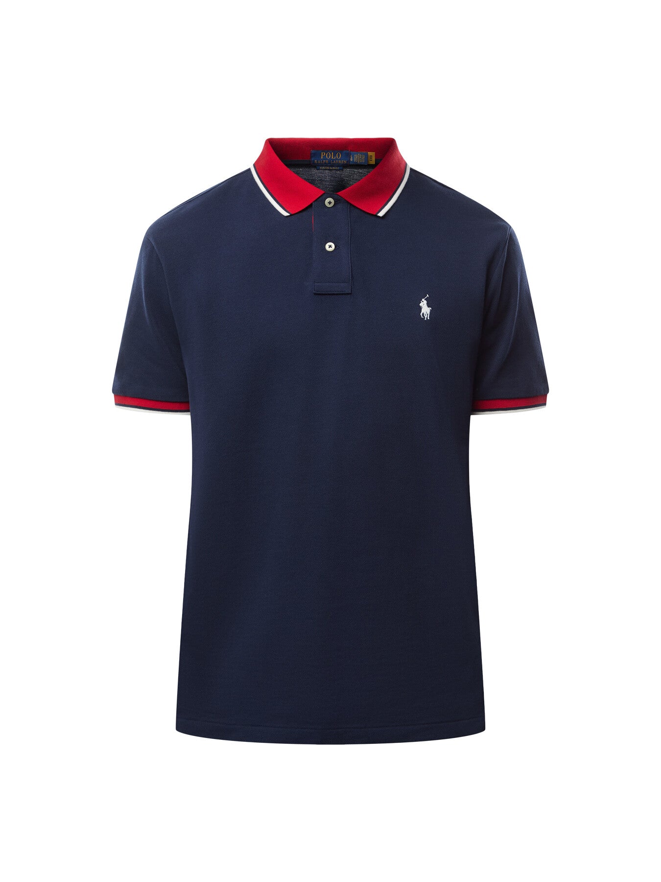 Custom Slim Fit Mesh Polo Shirt