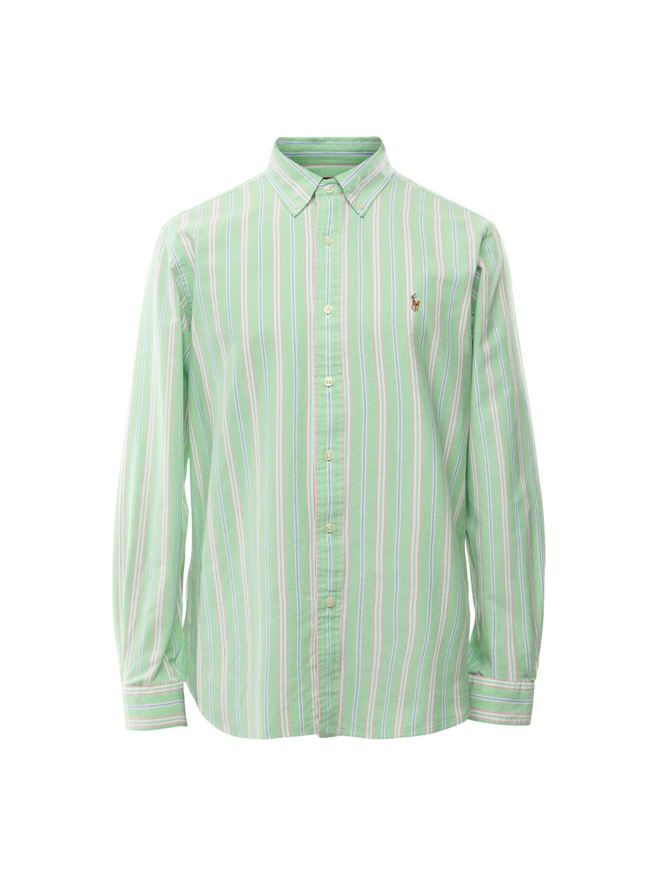 Custom Fit Stripe Oxford Shirt