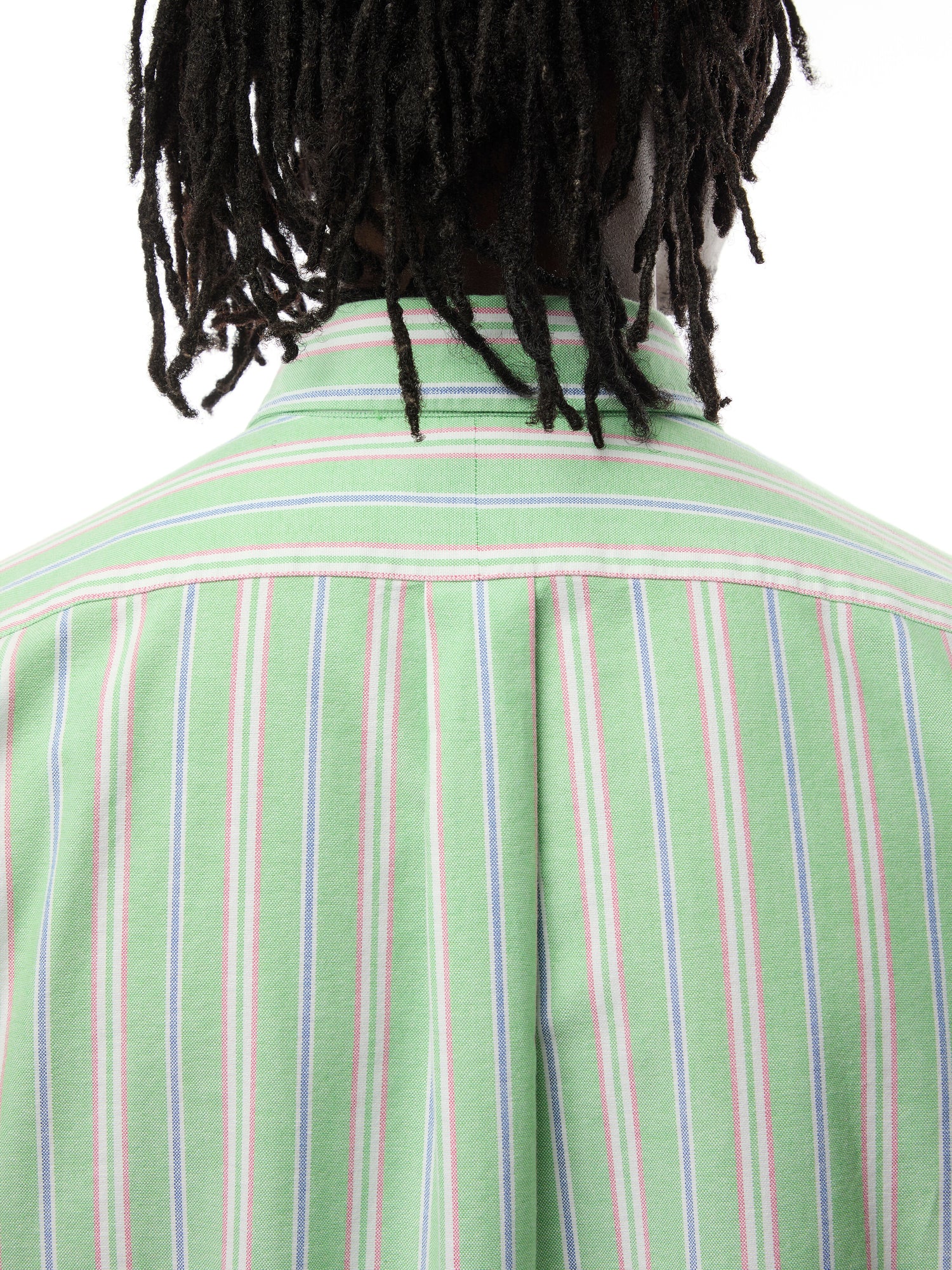 Custom Fit Stripe Oxford Shirt