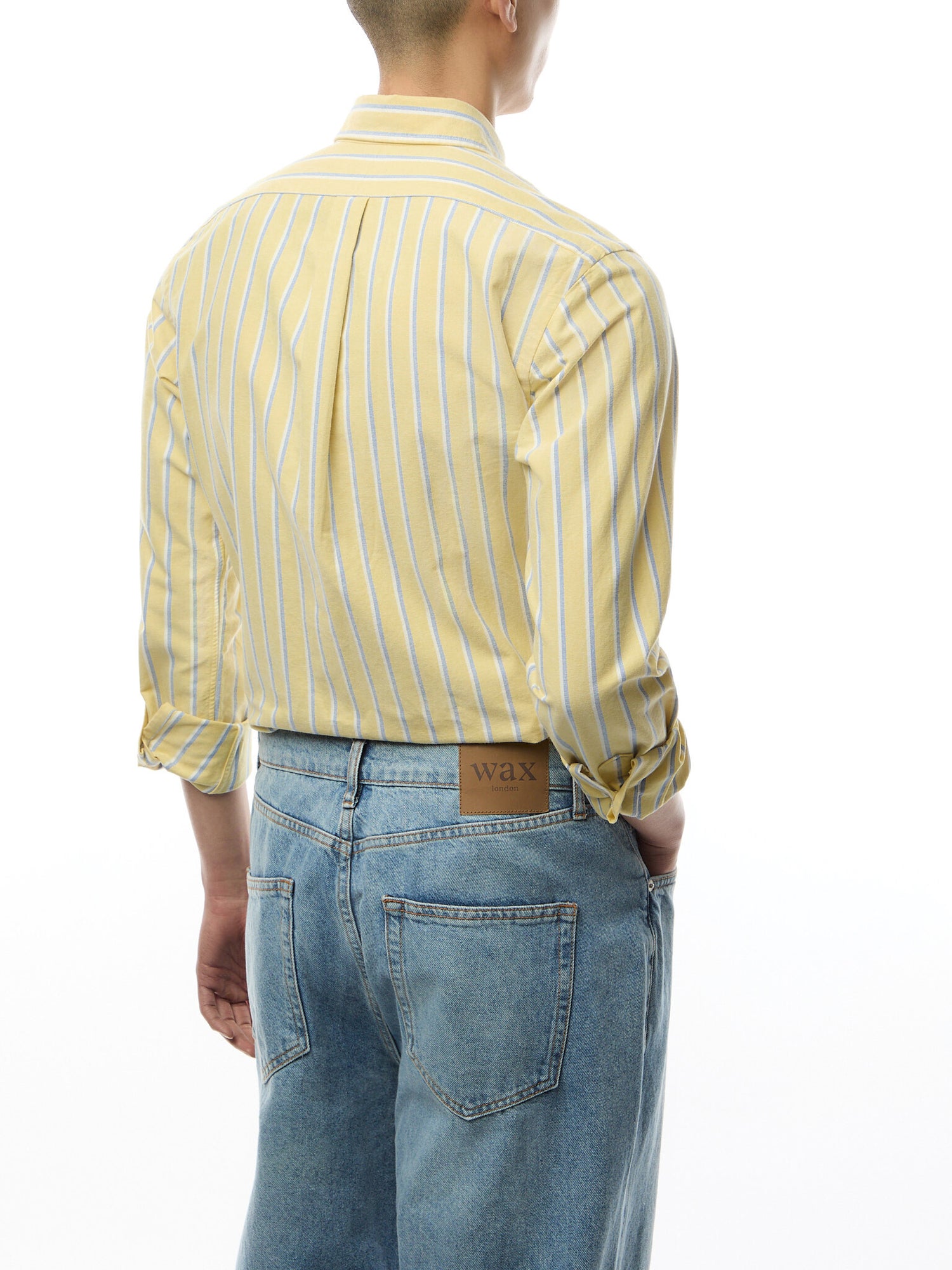 Custom Fit Stripe Oxford Shirt