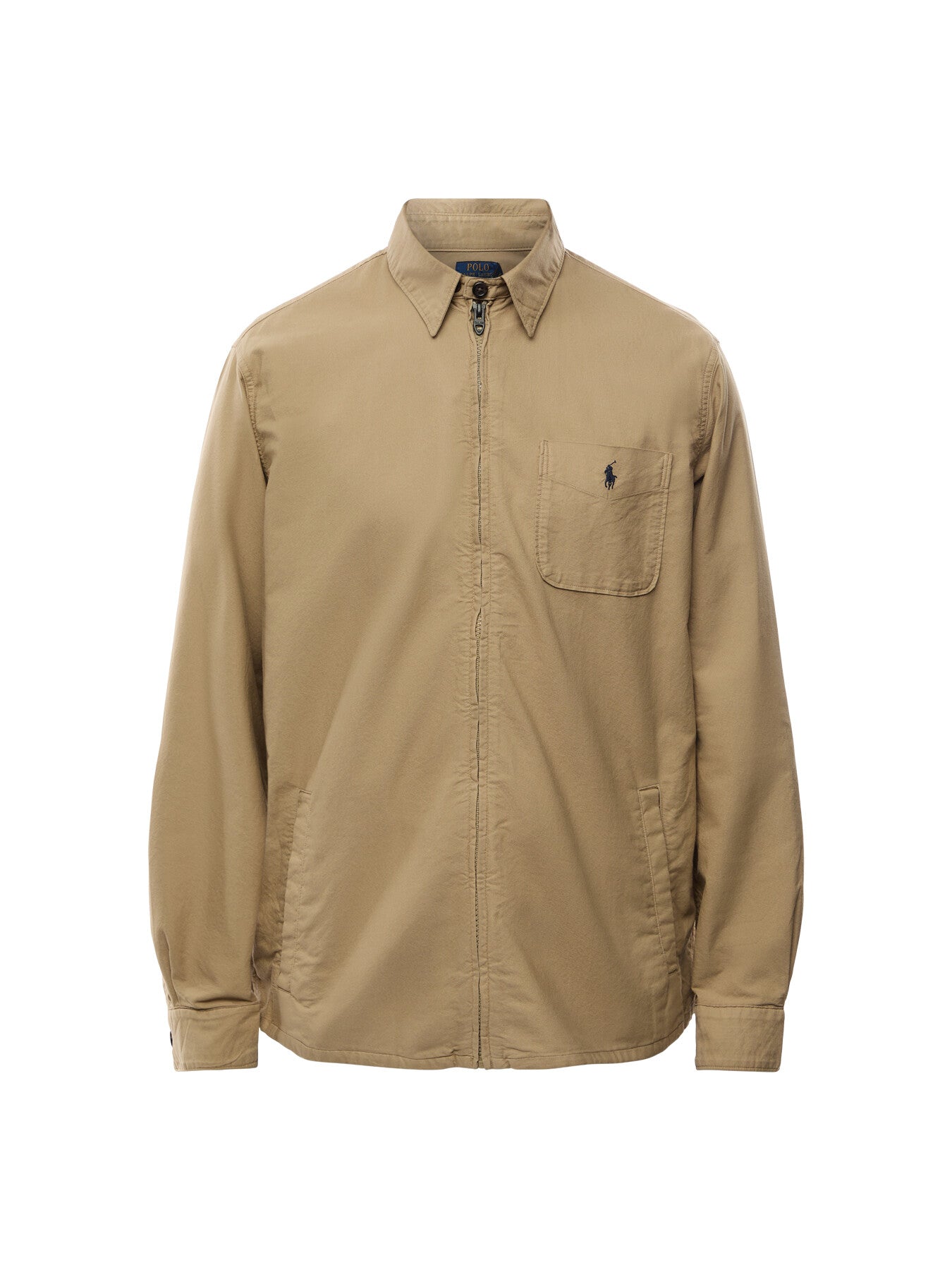 Oxford Zip Overshirt