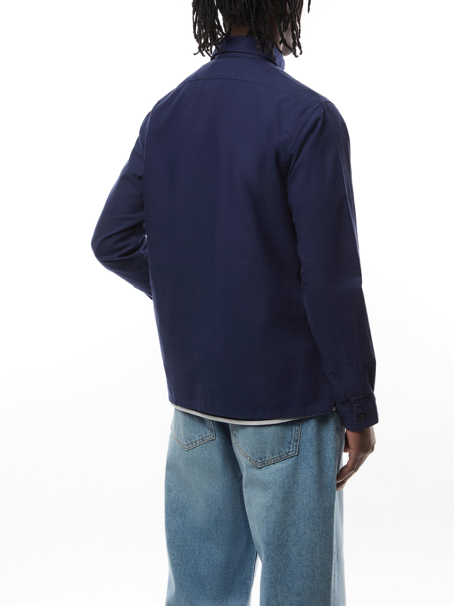 Oxford Zip Overshirt
