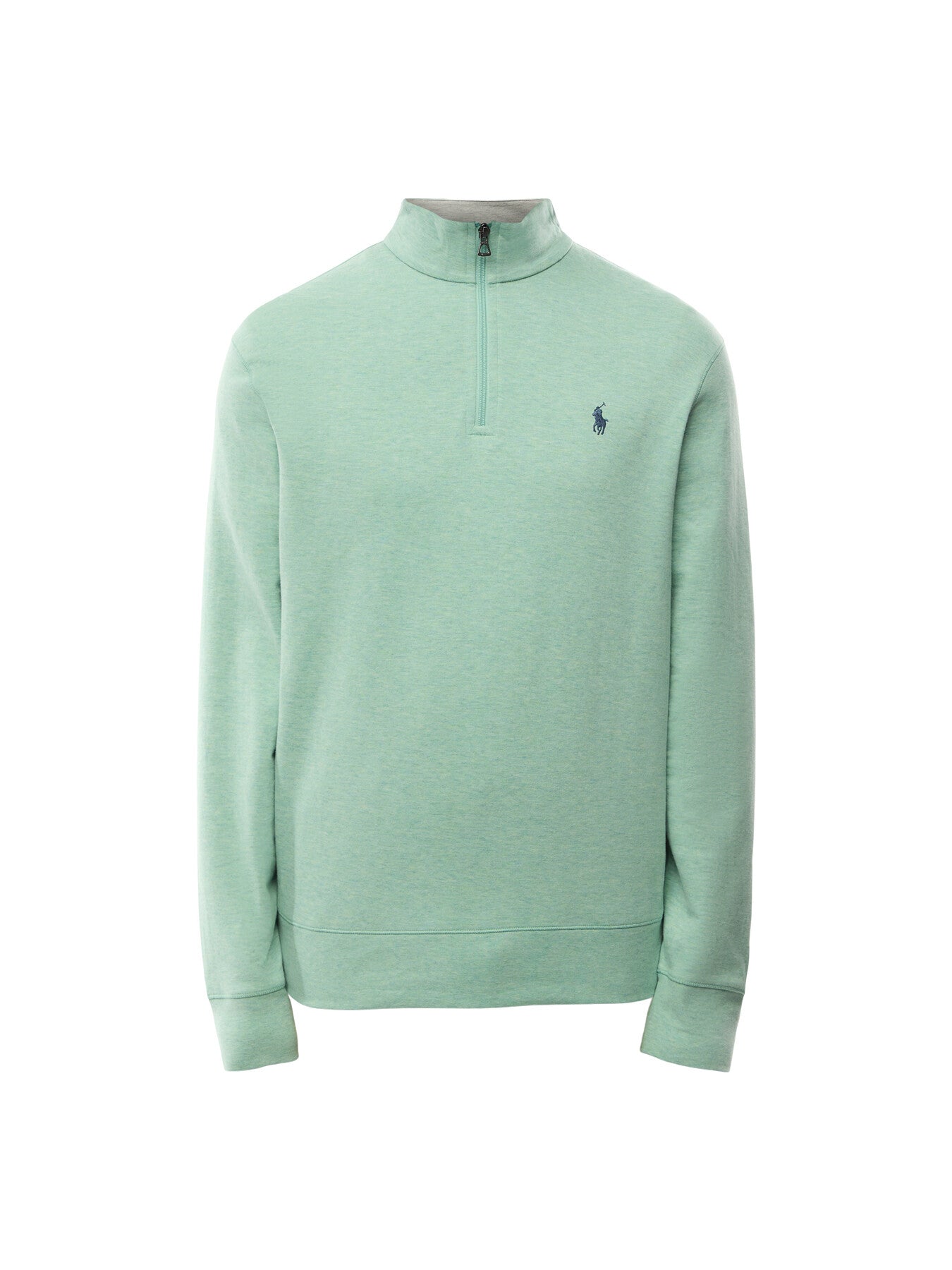 Quarter Zip Double Knit Sweat
