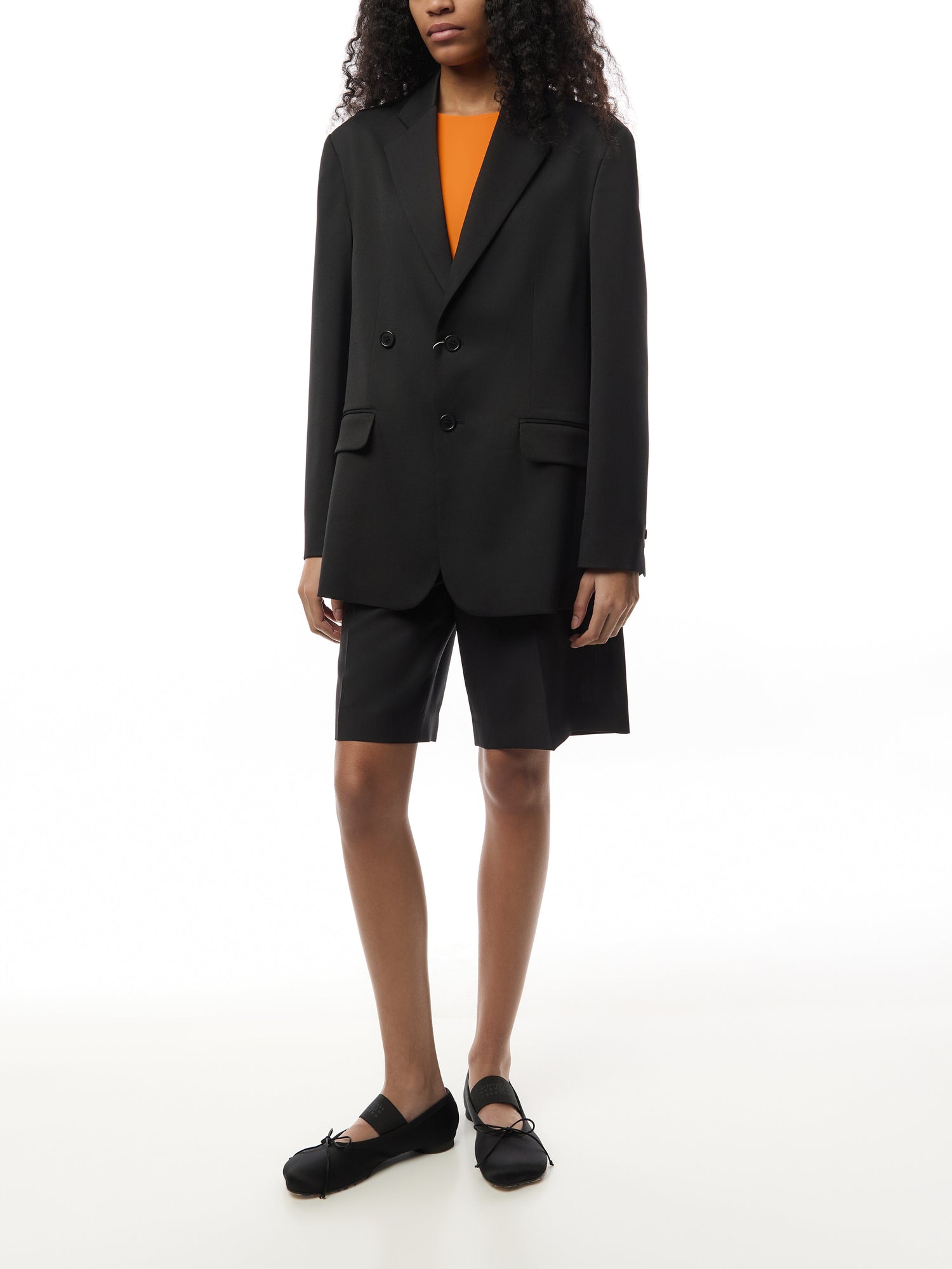 Collarless Blazer