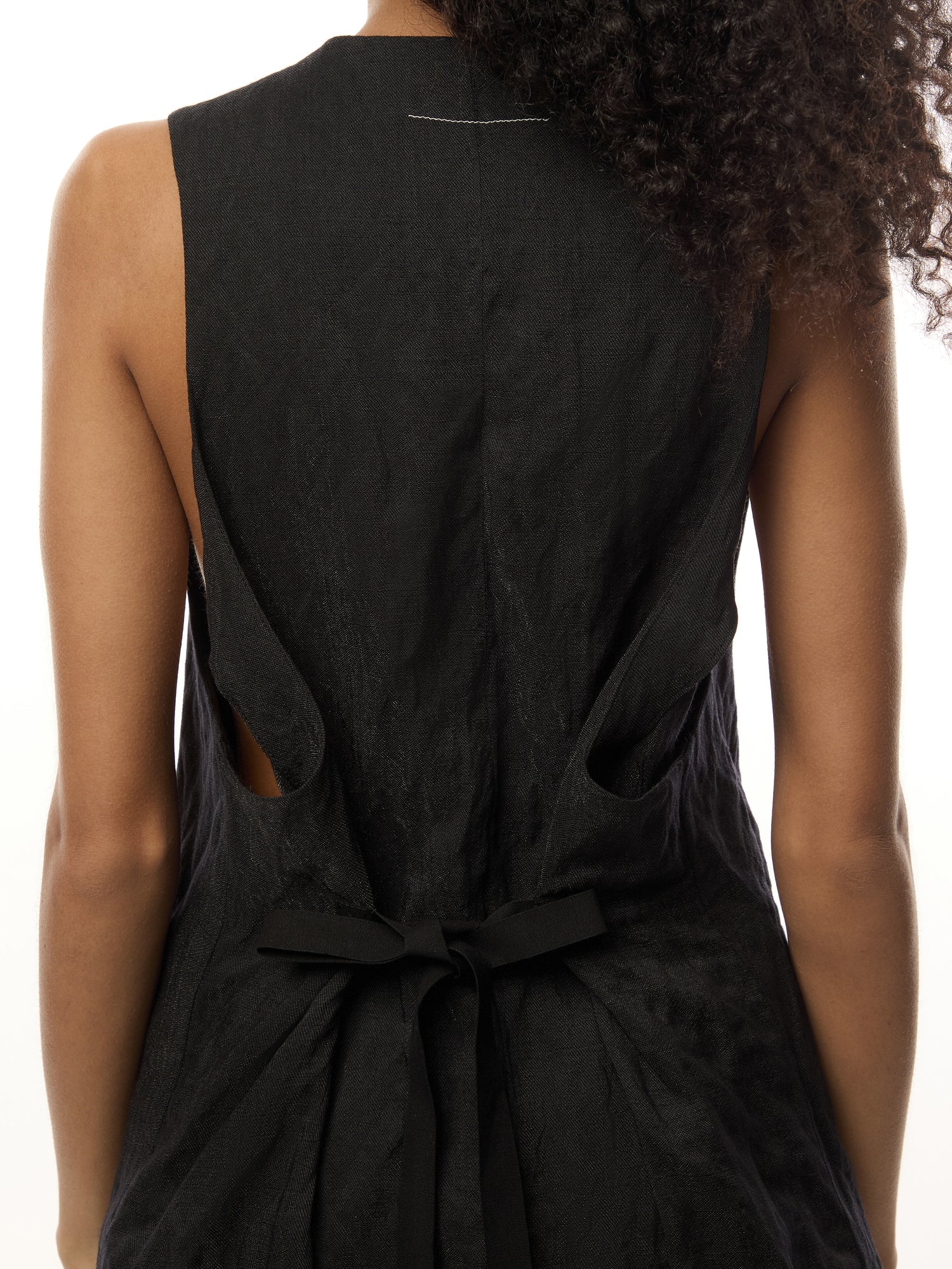 Raw-cut Edge Waistcoat