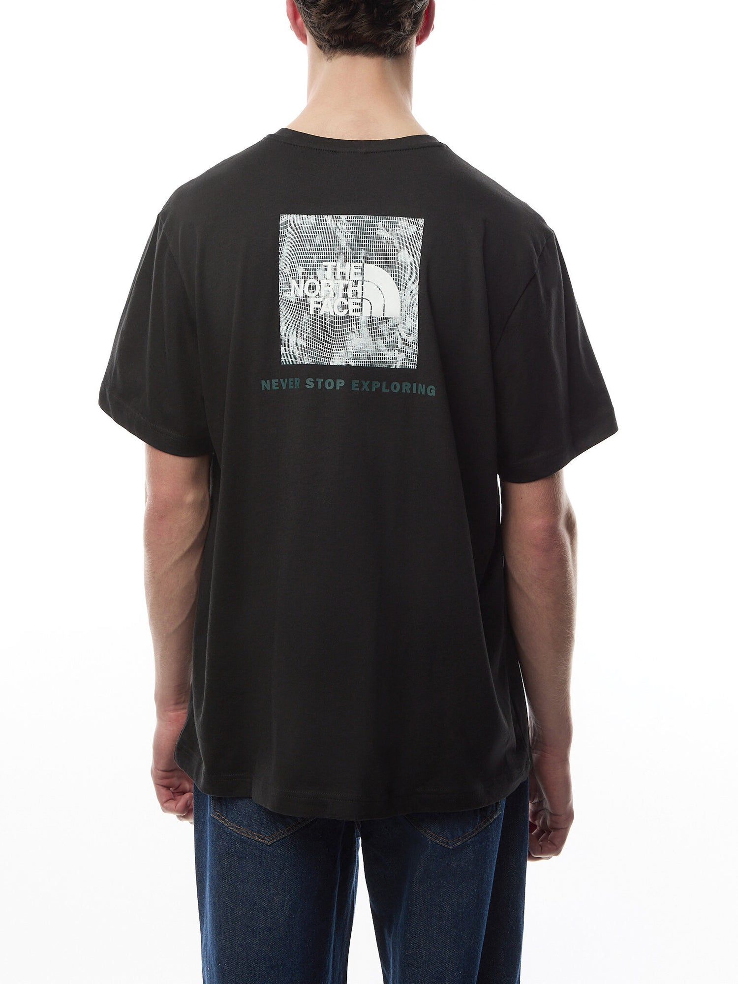 Box Nse Tail Grid Infill Tee