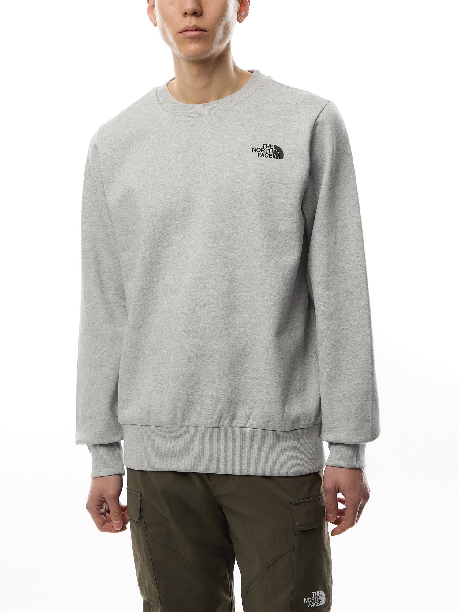 Simple Dome Crew Neck Sweatshirt